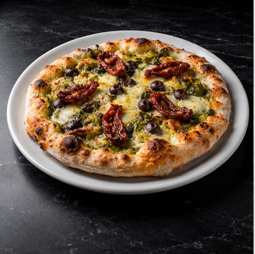 Pizza Pesto e Pomodorini
