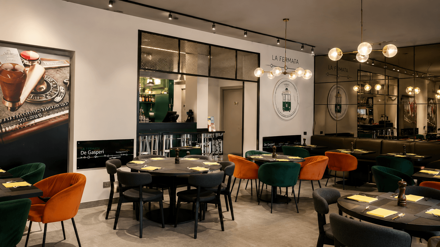 La Fermata dining room interior