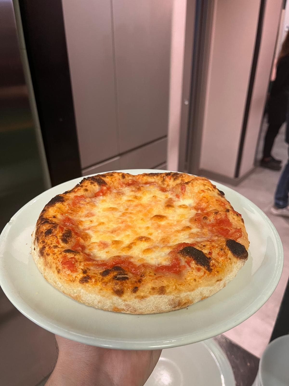 Margherita al tegamino